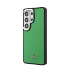 Lacoste Petit Pique Metal Logo Mágneses tok Samsung Galaxy S26 Ultra számára Estragon Zöld