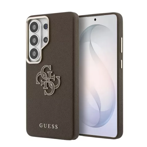 Guess PU 4G Resin Metal Logo Samsung Galaxy S26 Ultra tok
