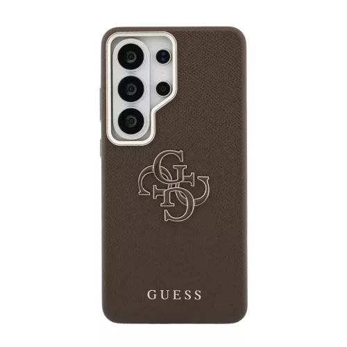 Guess PU 4G Resin Metal Logo Samsung Galaxy S26 Ultra tok