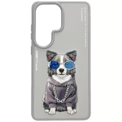 Samsung Galaxy S26 Ultra Nimmy Glasses Cool Dog tok szürke