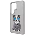 Samsung Galaxy S26 Ultra Nimmy Glasses Cool Dog tok szürke