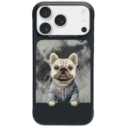   iPhone 17 Pro Max Etui Nimmy Gentle Pets Series Dog tok fekete