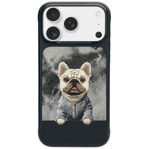 iPhone 17 Pro Max Etui Nimmy Gentle Pets Series Dog tok fekete