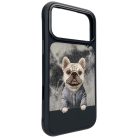 iPhone 17 Pro Max Etui Nimmy Gentle Pets Series Dog tok fekete