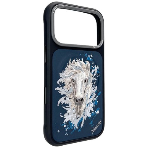 iPhone 17 Pro Max Nimmy Koń MagSafe tok szürke