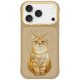 iPhone 17 Pro Max Nimmy Lucky Fashion Cat MagSafe tok barna