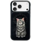 iPhone 17 Pro Max Nimmy Lucky Fashion Cat MagSafe fekete tok