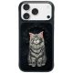 iPhone 17 Pro Max Nimmy Lucky Fashion Cat MagSafe fekete tok