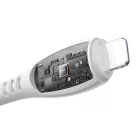 Joyroom S-A59 Vibrant Series 3A USB-A - Lightning kábel 1.2m - fehér