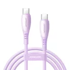 Joyroom S-A59 Vibrant Series 60W USB-C - USB-C Kábel 1.2m - Lila