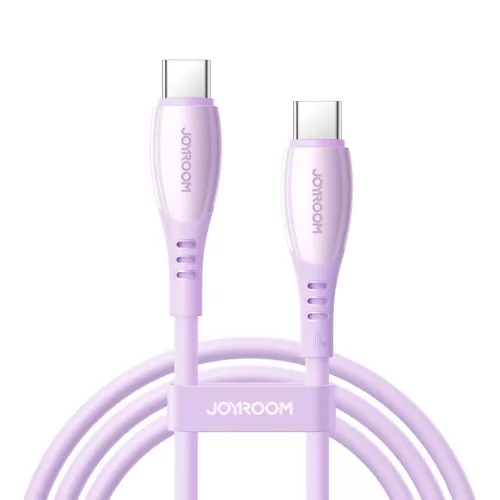 Joyroom S-A59 Vibrant Series 60W USB-C - USB-C Kábel 1.2m - Lila