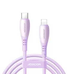   Joyroom S-A59 Vibrant Series 30W USB-C - Lightning kábel 1.2m - lila