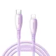 Joyroom S-A59 Vibrant Series 30W USB-C - Lightning kábel 1.2m - lila