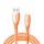 Joyroom S-A59 Vibrant Series 3A USB-A - Lightning kábel 1.2m - narancs
