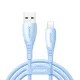 Joyroom S-A59 Vibrant Series 3A USB-A - Lightning kábel 1.2m - kék