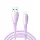 Joyroom S-A59 Vibrant Series 3A USB-A - Lightning kábel 1.2m - lila