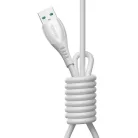 Joyroom S-A59 Vibrant Series 3A USB-A - USB-C kábel 1.2m - fehér