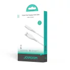 Joyroom S-A59 Vibrant Series 3A USB-A - USB-C kábel 1.2m - fehér
