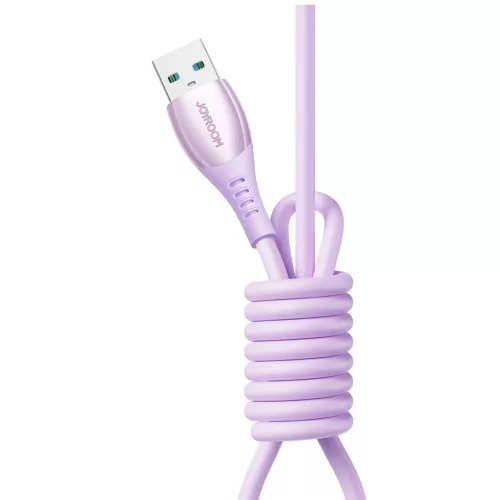Joyroom S-A59 Vibrant Series 3A USB-A - USB-C Kábel 1.2m - Lila