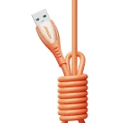 Joyroom S-A59 Vibrant Series 3A USB-A - USB-C kábel 1.2m - Narancssárga
