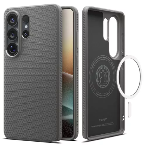 Samsung Galaxy S26 Ultra Spigen Liquid Air Mag Magsafe tok Márvány Szürke