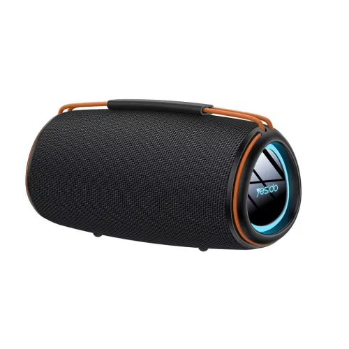 Yesido - Vezeték nélküli Hangszóró (YSW38) - Bluetooth 5.3, RGB Világítás, TWS, TF Kártya, USB, AUX, 2000mAh, 30W - Fekete