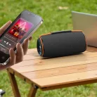 Yesido - Vezeték nélküli Hangszóró (YSW38) - Bluetooth 5.3, RGB Világítás, TWS, TF Kártya, USB, AUX, 2000mAh, 30W - Fekete