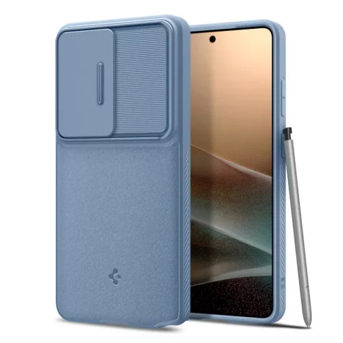 Samsung Galaxy S26 Ultra Spigen Optik Armor Világoskék tok
