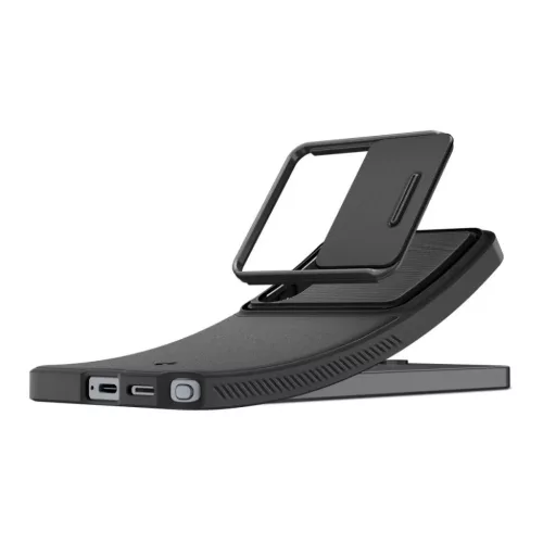 Samsung Galaxy S26 Ultra Spigen Optik Armor tok fekete