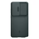 Samsung Galaxy S26 Ultra Spigen Optik Armor tok, zöld