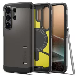   Samsung Galaxy S26 Ultra Spigen Tough Armor Mag Magsafe tok szürke