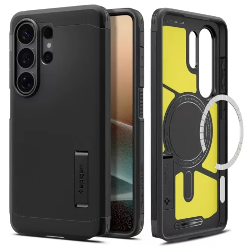 Samsung Galaxy S26 Ultra Spigen Tough Armor Mag Magsafe tok fekete