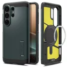 Samsung Galaxy S26 Ultra Spigen Tough Armor Mag MagSafe tok zöld