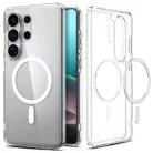 Samsung Galaxy S26 Ultra Spigen Ultra Hybrid Mag Magsafe átlátszó/fehér tok