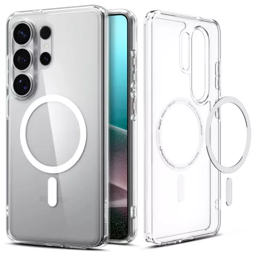 Samsung Galaxy S26 Ultra Spigen Ultra Hybrid Mag Magsafe átlátszó/fehér tok