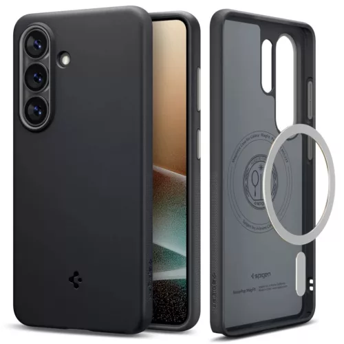 Samsung Galaxy S26 Ultra Spigen Nano Pop Mag Magsafe fekete szezám tok