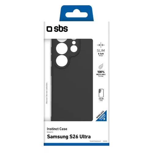 SBS Instinct tok Samsung Galaxy S26 Ultra készülékhez - fekete