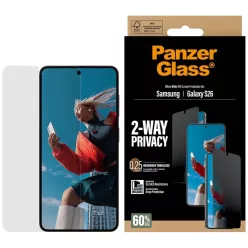   Samsung Galaxy S26 privát üvegfólia SAFE by PanzerGlass Ultra-Wide Fit EasyAligner