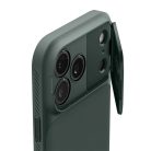 iPhone 17 Pro Max Spigen Optik Armor Mag Magsafe tok - Zöld