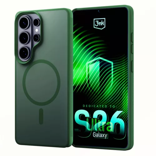 Smoke MagCase Samsung Galaxy S26 Ultra tok - zöld
