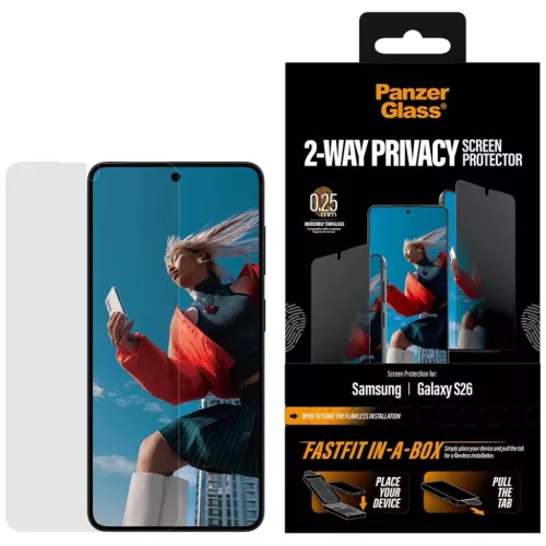 Samsung Galaxy S26 SAFE by PanzerGlass Ultra-Wide Fit FastFit üvegfólia