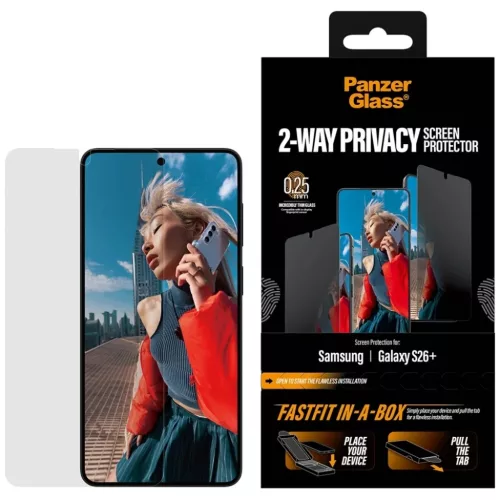Samsung Galaxy S26+ SAFE by PanzerGlass Ultra-Wide Fit FastFit üvegfólia