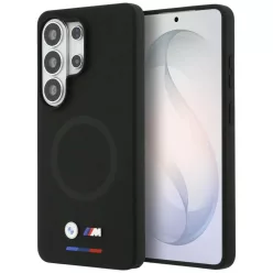 Samsung Galaxy S26 Ultra BMW M Szilikon MagSafe tok fekete