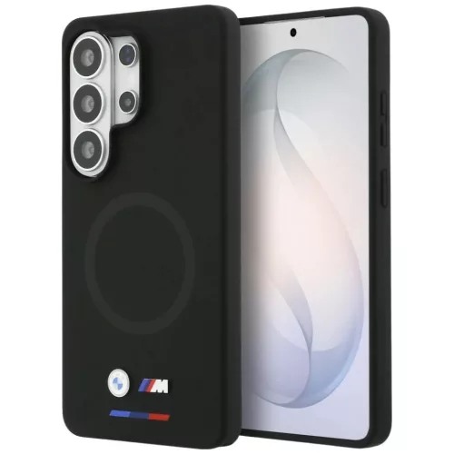 Samsung Galaxy S26 Ultra BMW M Szilikon MagSafe tok fekete