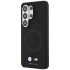 Samsung Galaxy S26 Ultra BMW M Szilikon MagSafe tok fekete