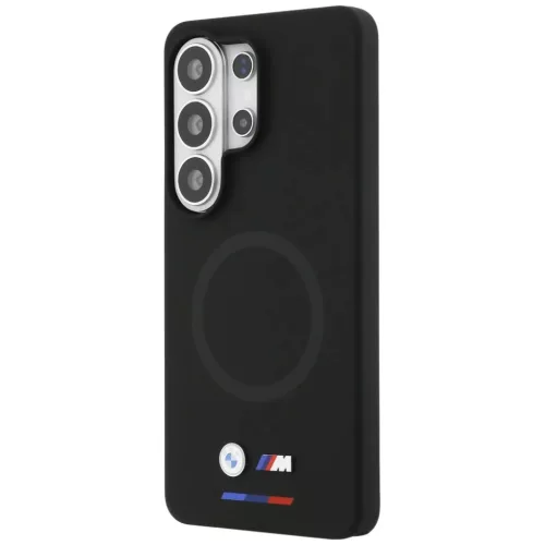Samsung Galaxy S26 Ultra BMW M Szilikon MagSafe tok fekete