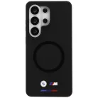 Samsung Galaxy S26 Ultra BMW M Szilikon MagSafe tok fekete