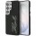 Samsung Galaxy S26 Ultra Karl Lagerfeld Grained Signature Metal Resin Logo fekete tok