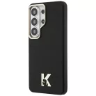 Samsung Galaxy S26 Ultra Karl Lagerfeld K Metal Logo MagSafe tok fekete