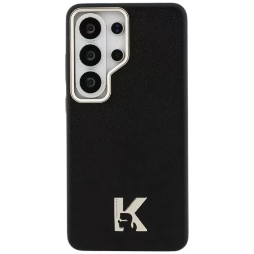 Samsung Galaxy S26 Ultra Karl Lagerfeld K Metal Logo MagSafe tok fekete